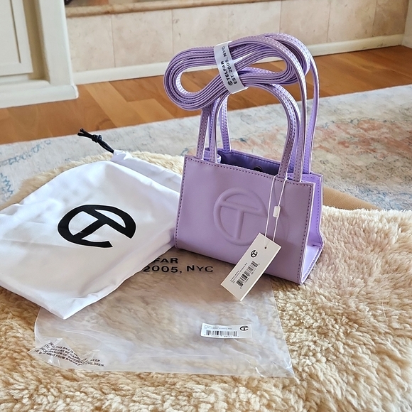Telfar NWT Small Lavender Shopping Bag Sold Out! 💜 - Picture 9 of 12